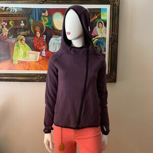 Diadora Long Sleeves Hooded Zip-Up Side Pocket Women's Jacket Sweatshirt Sports